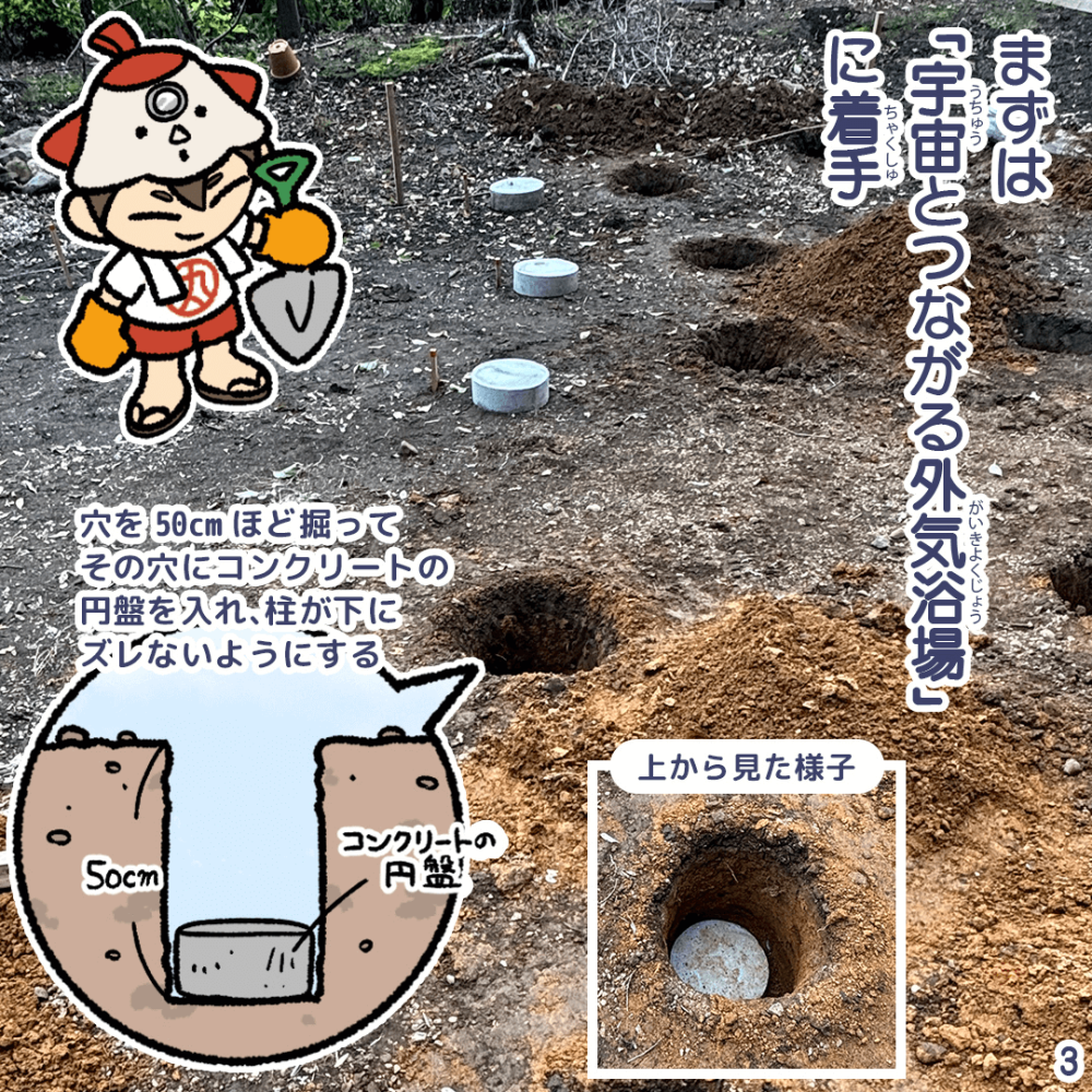 ひみつのサウナ準備編②